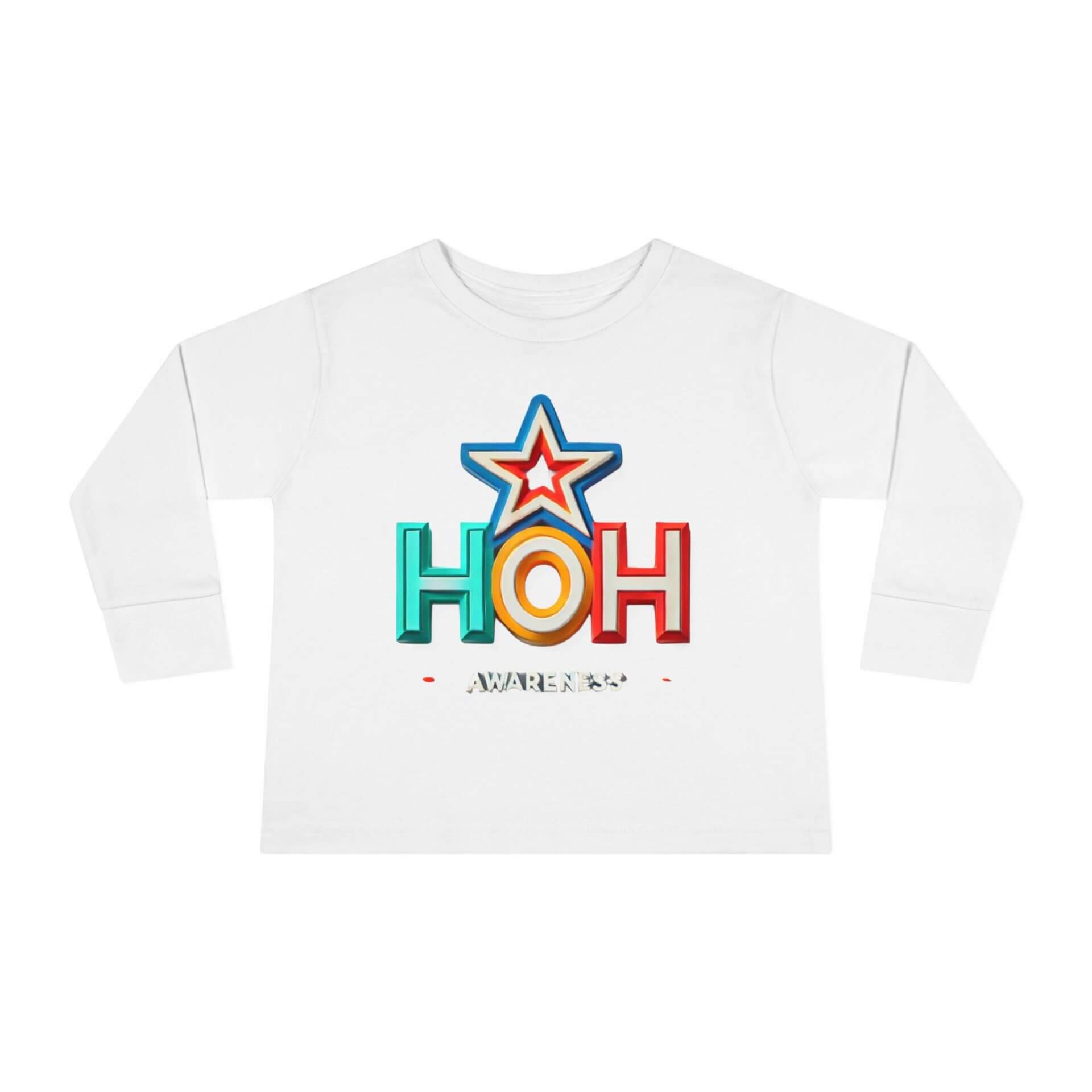 HOH Awareness Toddler Long Sleeve Tee