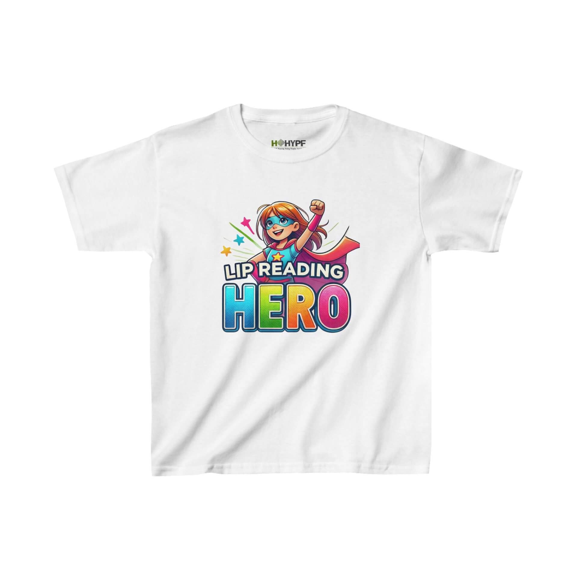 Lip Reading Hero T-Shirt for Girls